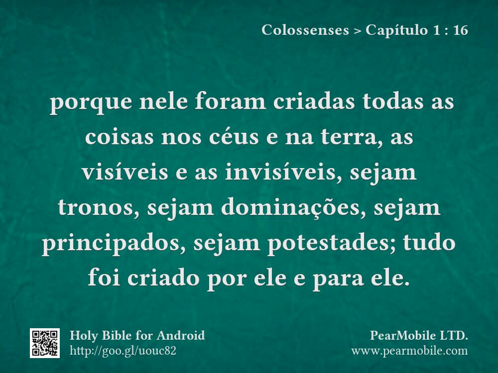 Colossenses, Capítulo 1:16